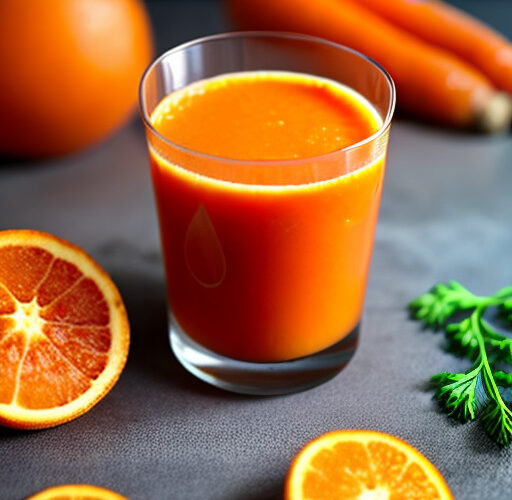 Orange Carrot Ginger Juice Recipe for Immune Boosting